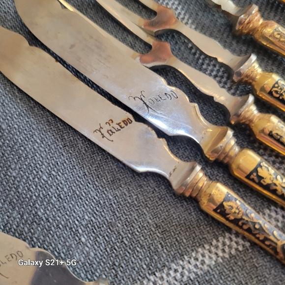 Toledo knife and fork set - Picture 4 of 4